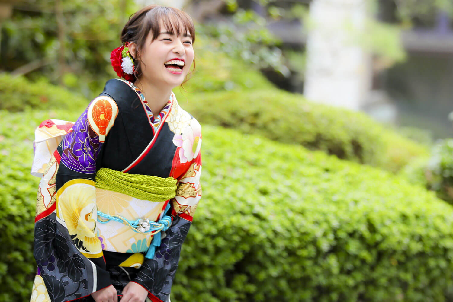 大人へと成長する我が子の幸せな将来を願って残す成人式写真